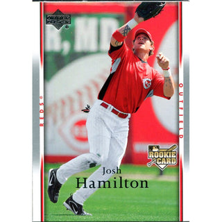 Josh Hamilton Unsigned 2007 Upper Deck Rookie Card