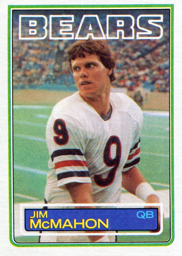 Jim McMahon 1983 Topps #33 Rookie Card