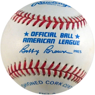 Colonel Jimmie Crutchfield Autographed Baseball Back