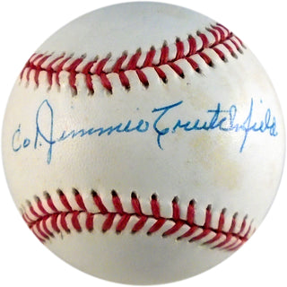 Colonel Jimmie Crutchfield Autographed Baseball