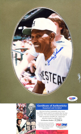 Judy Johnson Autographed 8x10 Photo