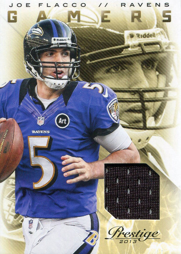 Joe Flacco 2013 Panini Prestige Jersey Card