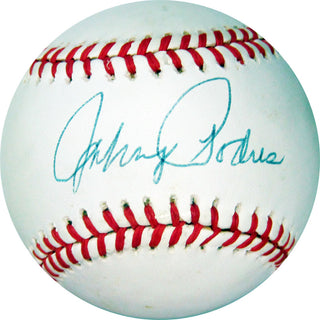 Johnny Podres Autographed Baseball