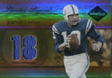 Johnny Unitas 2005 Leaf Limited Jersey Card