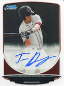 Jon Denney Autographed 2013 Bowman Chrome Rookie Card