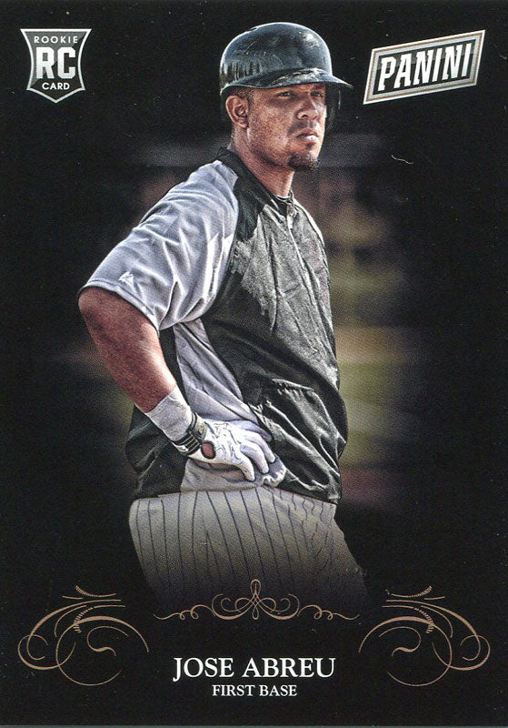Jose Abreu Unsigned 2014 Panini Rookie Card