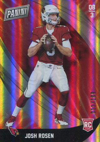 Josh Rosen 2018 Panini Black Friday Rookie Card