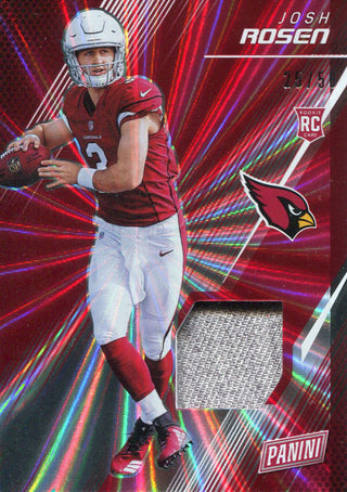 Josh Rosen 2018 Panini Day Rookie Jersey Card