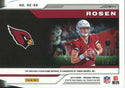 Josh Rosen 2018 Panini Obsidian Rookie Jersey Card Back