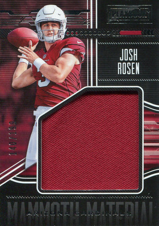 Josh Rosen 2018 Panini Playbook Rookie Jersey Card