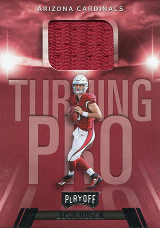 Josh Rosen 2018 Panini Playoff Rookie Jersey Card