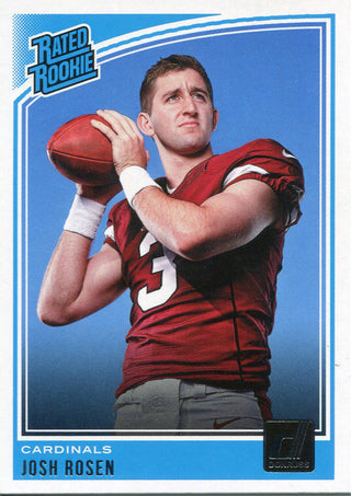 Josh Rosen 2018 Panini Donruss Rookie Card