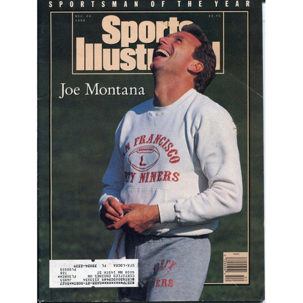 Joe Montana Unsigned Sports Illustrated-December 1994
