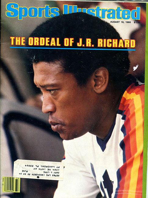 J.R Richard Unsigned Sports Illustrated Magazine