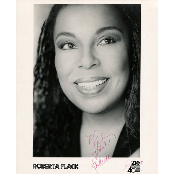 Roberta Flack Autographed 8x10 Photo