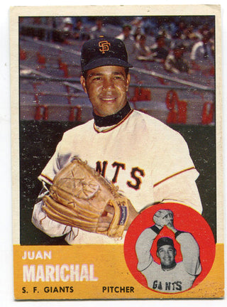 Juan Marichal 1963 Topps Card