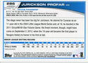 Jurickson Profar Unsigned 2013 Topps Rookie Card