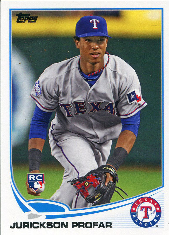 Jurickson Profar Unsigned 2013 Topps Rookie Card
