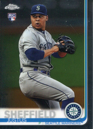 Justus Sheffield 2019 Topps Chrome Rookie Card #110