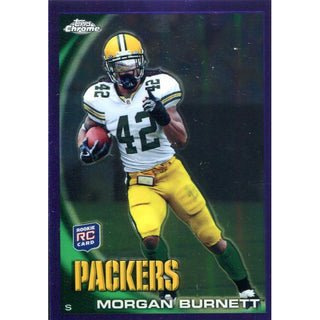 Morgan Burnett Unsigned 2010 Topps Chrome Card