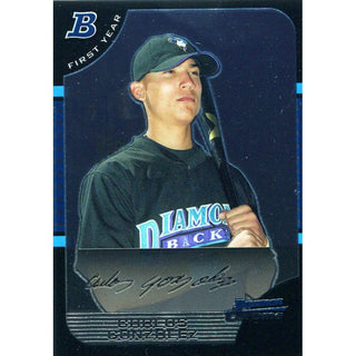 Carlos Gonzalez Unsigned 2005 Bowman Chrome Rookie Card