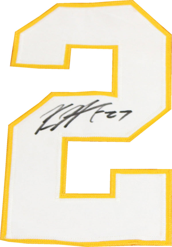 Kareem Hunt Autographed Kansas City Chiefs Jersey Number