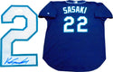 Kazuhiro Sasaki Autographed Seattle Mariners Jersey (JSA)