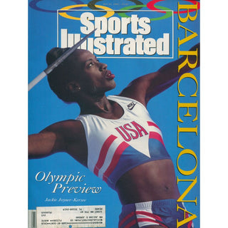 Jackie Joyner-Kersee July 22 1992 Sports Illustrated Magazine