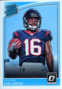 Keke Coutee 2018 Panini Optic Rookie Card