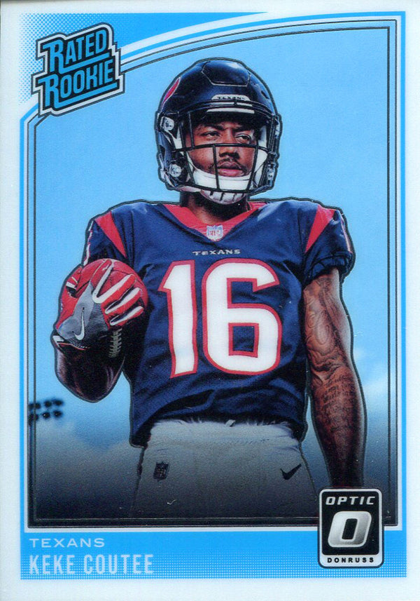 Keke Coutee 2018 Panini Optic Rookie Card