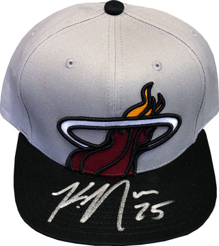 Kendrick Nunn Autographed Miami Heat Grey Hat (JSA)