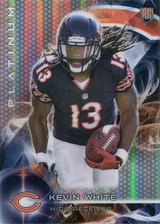Kevin White Unsigned 2015 Topps Platinum Rookie Card