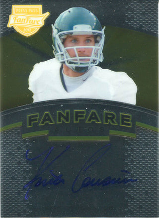 Kirk Cousins Autographed 2012 Press Pass Rookie Card 