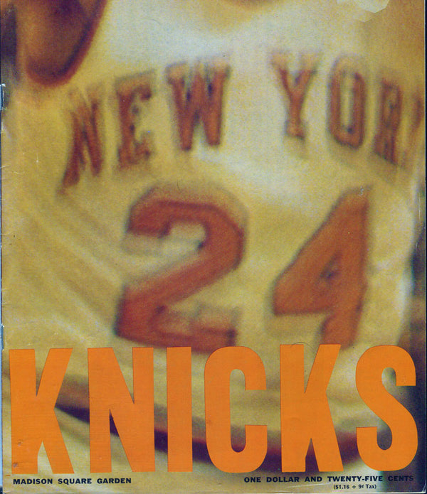 Madison Square Garden Knicks Unsigned Magazine