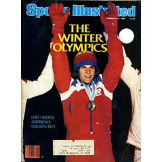 Eric Heiden Unsigned Sports Illustrated Magazine - February 25 1980