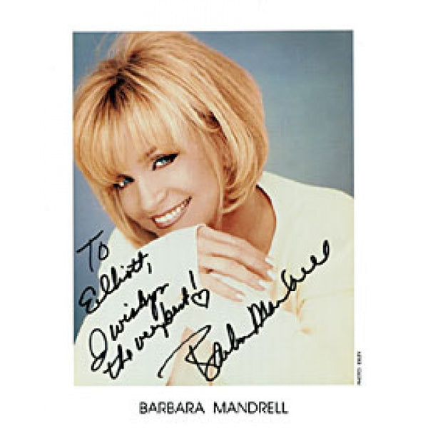 Barbara Mandrell Autographed / Signed Celebrity 8x10 Photo