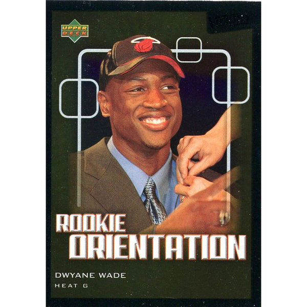 Dwyane Wade Unsigned 2003-2004 Upper Deck Card