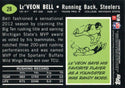 Le'Veon Bell 2013 Topps Chrome Rookie Card Back