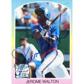 Jerome Walton Autographed Card