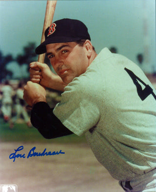 Lou Boudreau Autographed 8x10 Photo