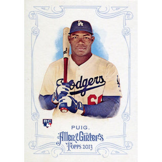 Yasiel Puig Unsigned 2013 Topps Allen and Ginter's Rookie Card