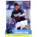 Josh Johnson Autographed 2006 Fleer Card