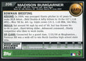 Madison Bumgarner Unsigned 2010 Bowman Rookie Card