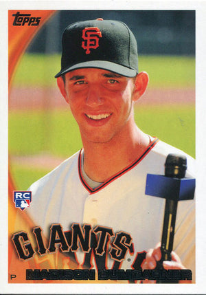 Madison Bumgarner Unsigned 2010 Topps Rookie Card