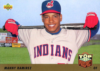 Manny Ramirez 1993 Upper Deck Top Prospect #433 Rookie Card