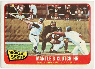 Mickey Mantle 1965 Topps Card #134