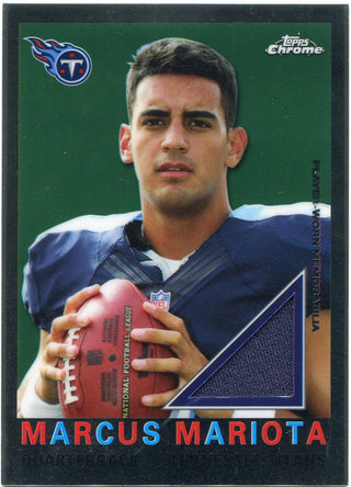 Marcus Mariota 2015 Topps Relic Jersey Rookie Card