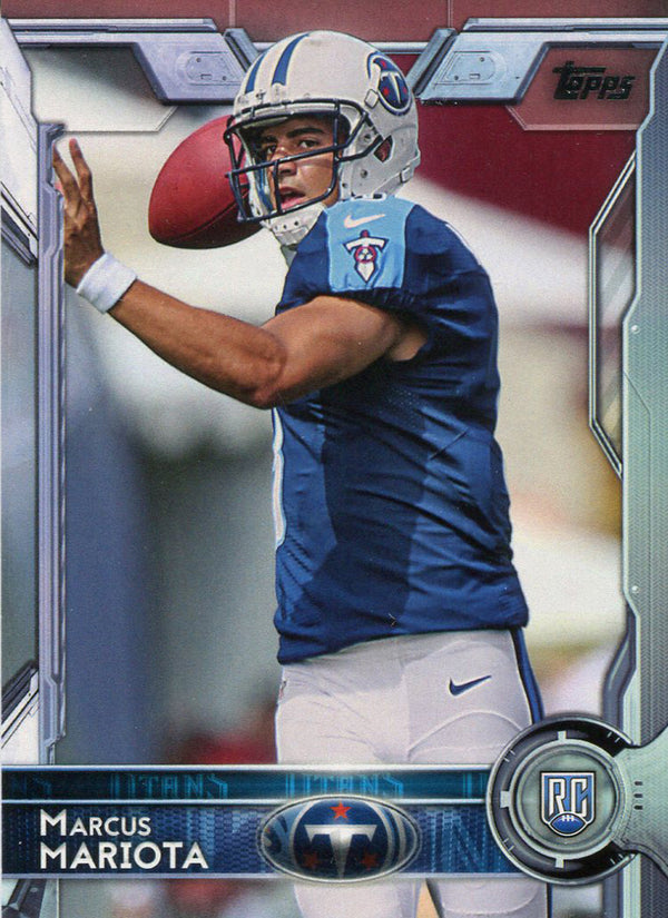 Marcus Mariota Unsigned 2015 Topps Rookie Card