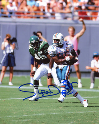 Mark Duper Autographed VS New York Jets 8x10 Photo