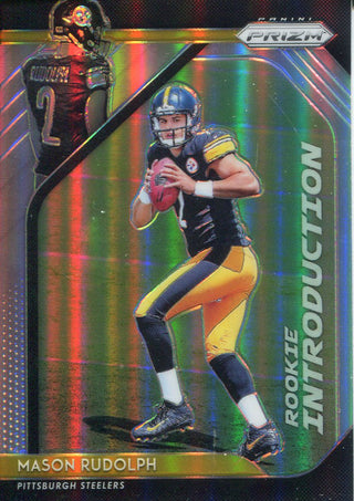 Mason Rudolph 2018 Panini Prizm Rookie Card